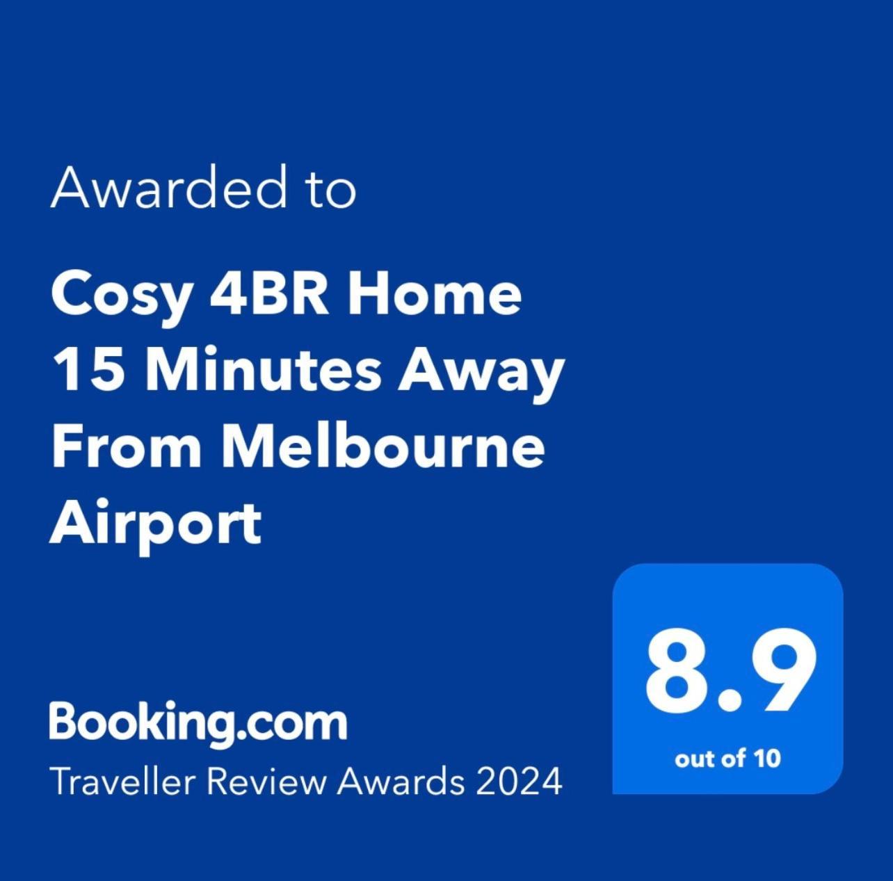 Cosy 4Br Home 15 Minutes Away From Melbourne Airport St Albans Exterior photo
